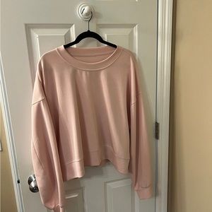 Lululemon oversized crop softstreme